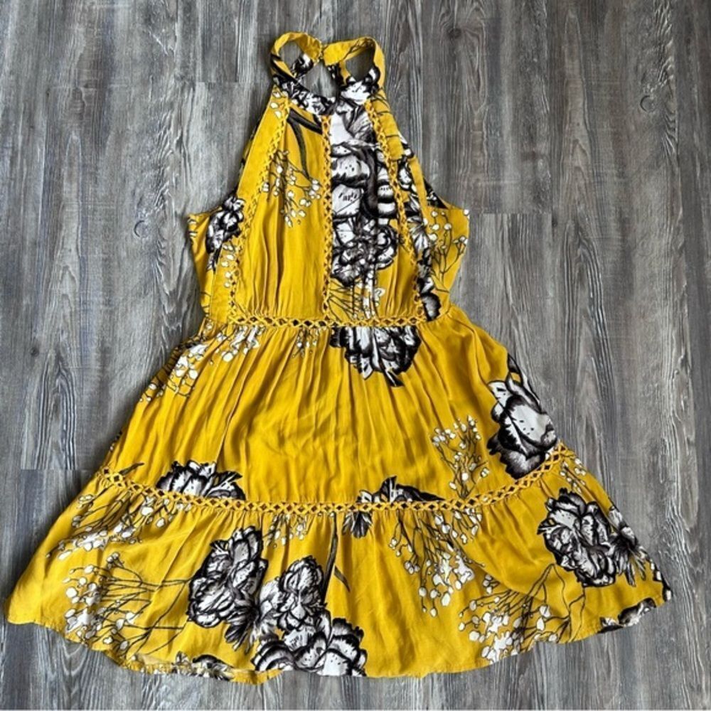JAASE Yellow‎ floral dress